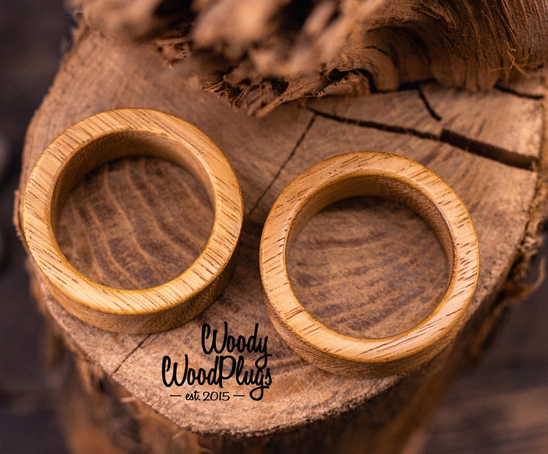 Wenge Ear tunnels - wood tunnels - organic tunnels - natural ear tunnels - ear plugs - wenge wood plugs 10 mm 12 mm 14 mm 16mm 18mm 20mm 22 Movingui
