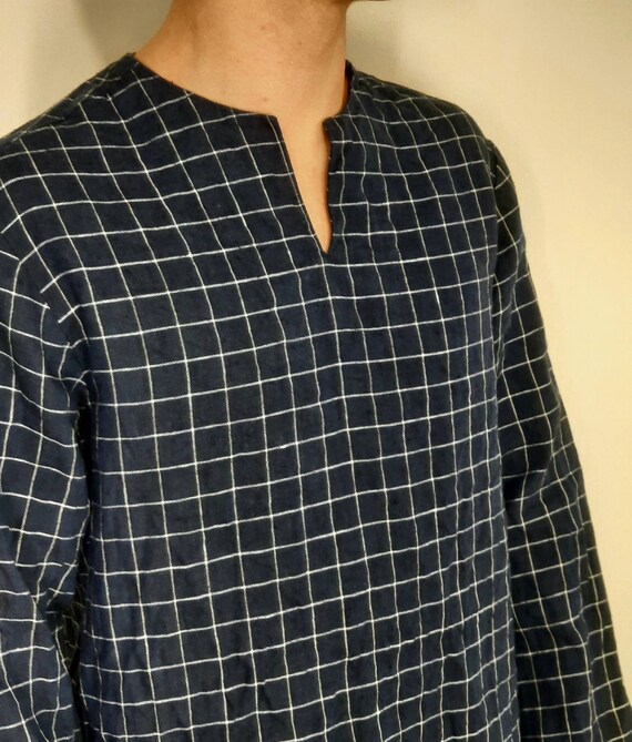 linen nightshirt mens