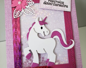 Fille De Carte D Anniversaire Etsy Fille De Carte D Anniversaire Etsy
