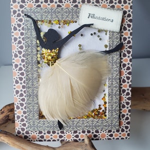 Handmade congratulations card. Retirement card.