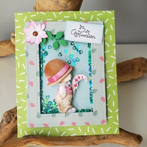 Birthday card girl. Birthday card boy. Birthday card.