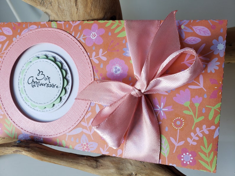 Carte cadeau anniversaire. Carte cadeau. Carte anniversaire fille. Carte joyeux anniversaire. image 4
