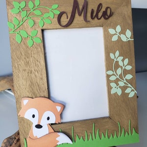 Photo frame. Fox. Boy photo frame. image 7