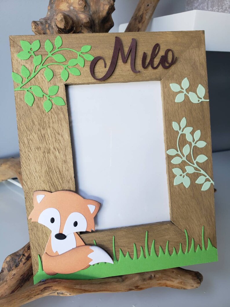 Photo frame. Fox. Boy photo frame. image 7