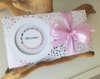 Tarjeta de felicitaciones. Sobre de regalo. Tarjeta de bolsa de regalo. Tarjeta de boda. Tarjeta de comunión. Invitación de boda.