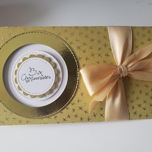 Carte cadeau. Carte anniversaire.