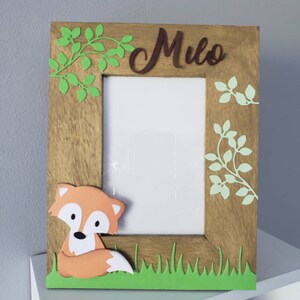 Photo frame. Fox. Boy photo frame. image 4