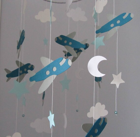 Mobile Enfant Mobile Bebe Garcon Mobile Garcon Suspension Etsy