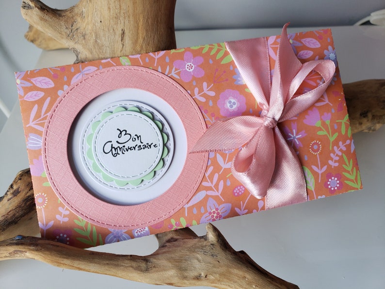 Carte cadeau anniversaire. Carte cadeau. Carte anniversaire fille. Carte joyeux anniversaire. image 2