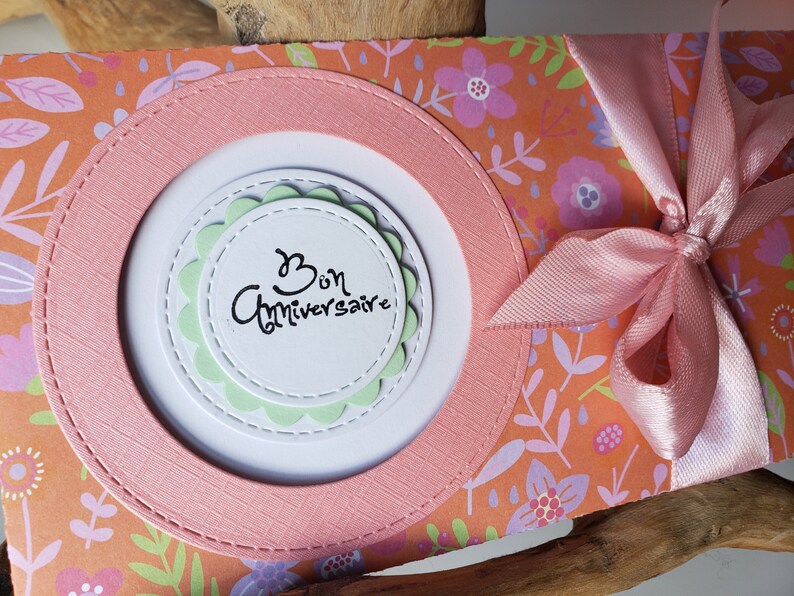 Carte cadeau anniversaire. Carte cadeau. Carte anniversaire fille. Carte joyeux anniversaire. image 5