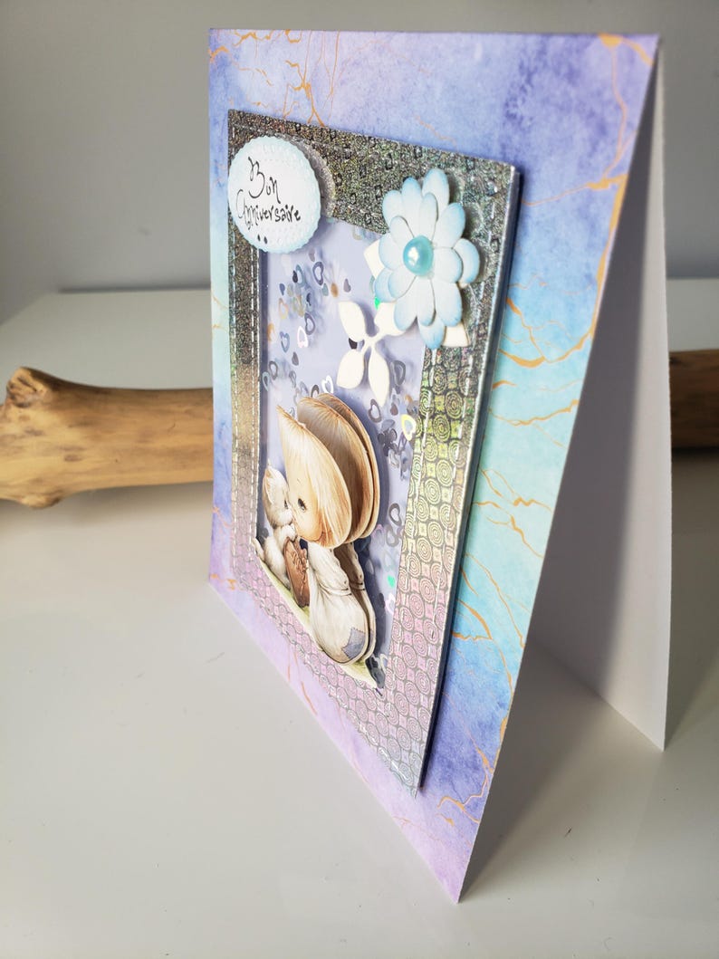 Carte anniversaire. Carte anniversaire petite fille. Carte anniversaire fille. image 7