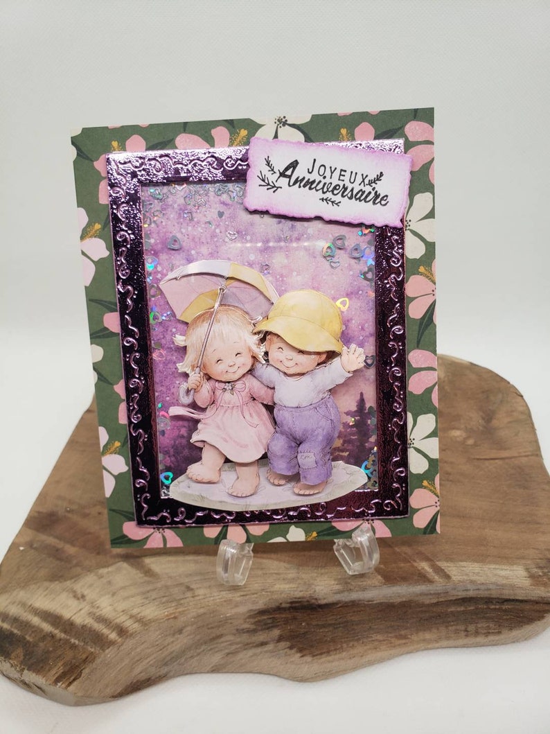 Carte Anniversaire Petite Fille Carte Anniversaire Enfant Etsy France