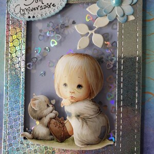 Carte anniversaire. Carte anniversaire petite fille. Carte anniversaire fille. image 6