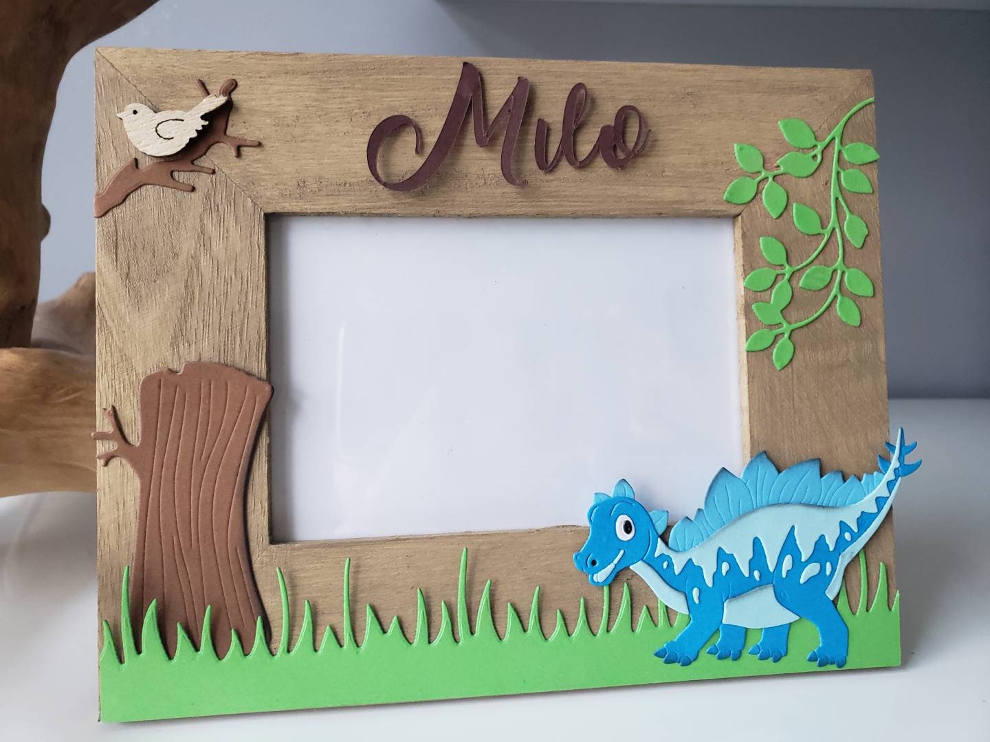 Dinosaur photo frame - Etsy España Dinosaur photo frame - Etsy España