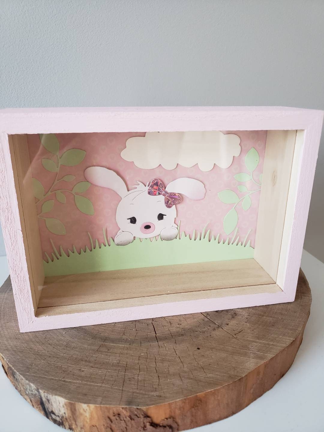 Tirelire Personnalisable. Tirelire en Bois. Fille.