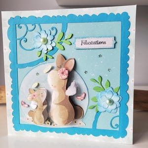 Birth card. Birth card for little boy. Birth card.