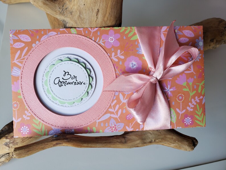 Carte cadeau anniversaire. Carte cadeau. Carte anniversaire fille. Carte joyeux anniversaire. image 1