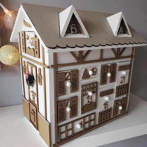 Calendrier De L'Avent Chaussettes 2025 : 12 Paires (24 Pièces) Pour Un