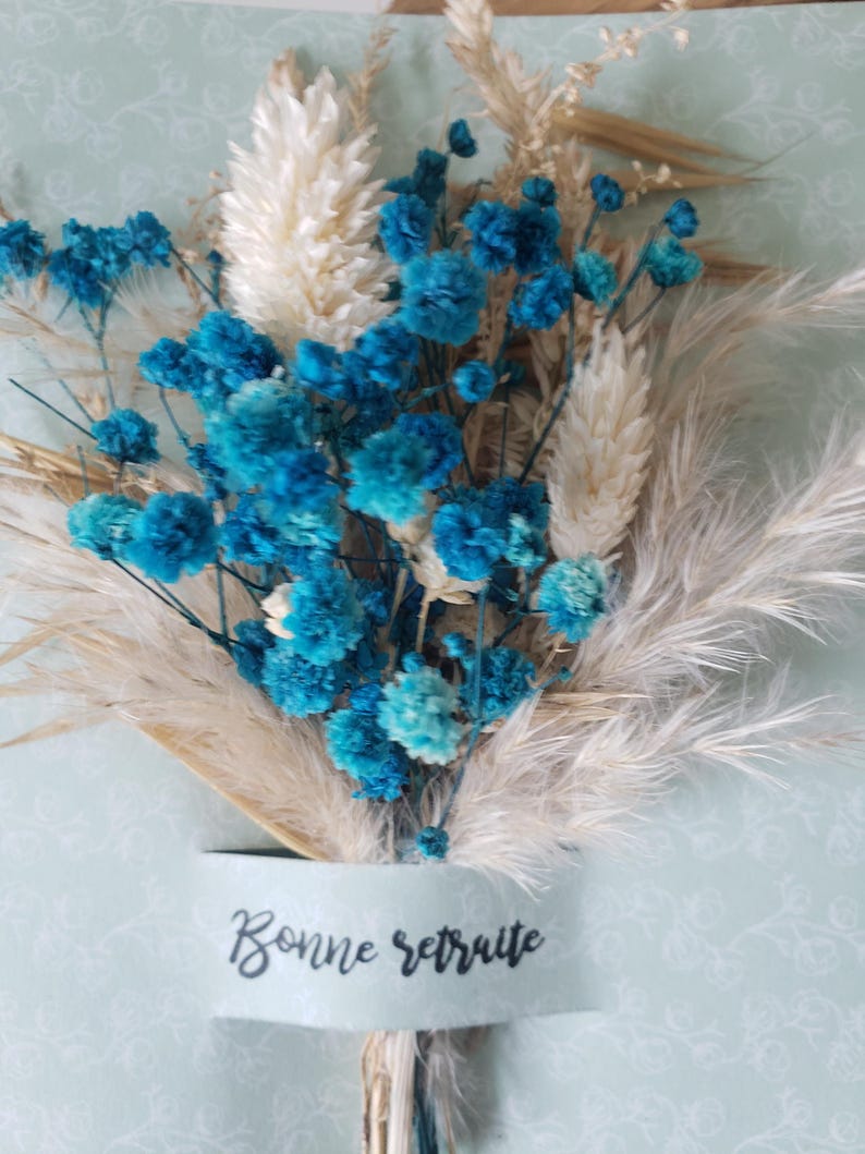 Happy retirement card. Retirement card. Retirement card. Dried flowers. Retirement/birthday/corporate gift cards image 7