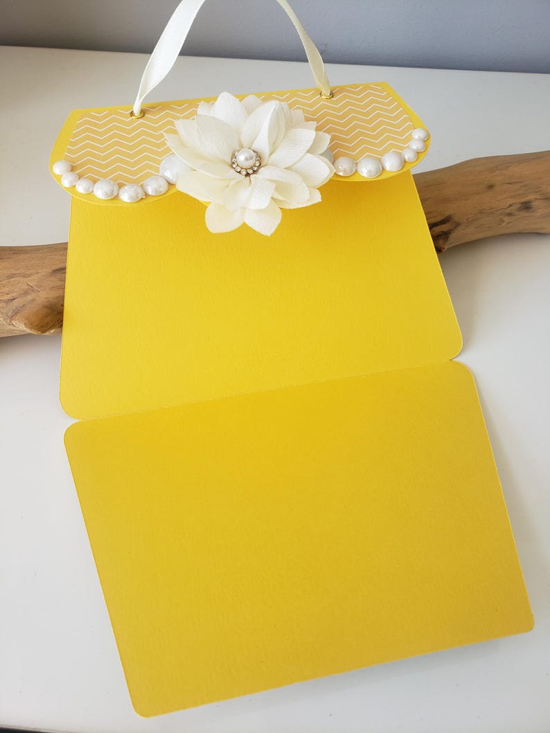 Carte sac à main. Carte anniversaire fille. Carte anniversaire femme. Carte anniversaire. image 5