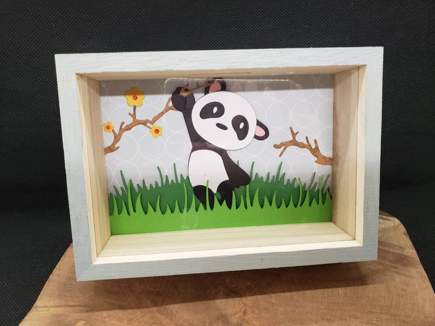 Tirelire en Bois. Tirelire Personnalisable. Fait Main. Enfant.