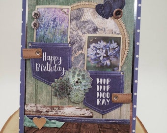 Carte D Anniversaire Ado Etsy