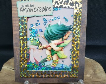 Carte D Anniversaire Kitsch Etsy France