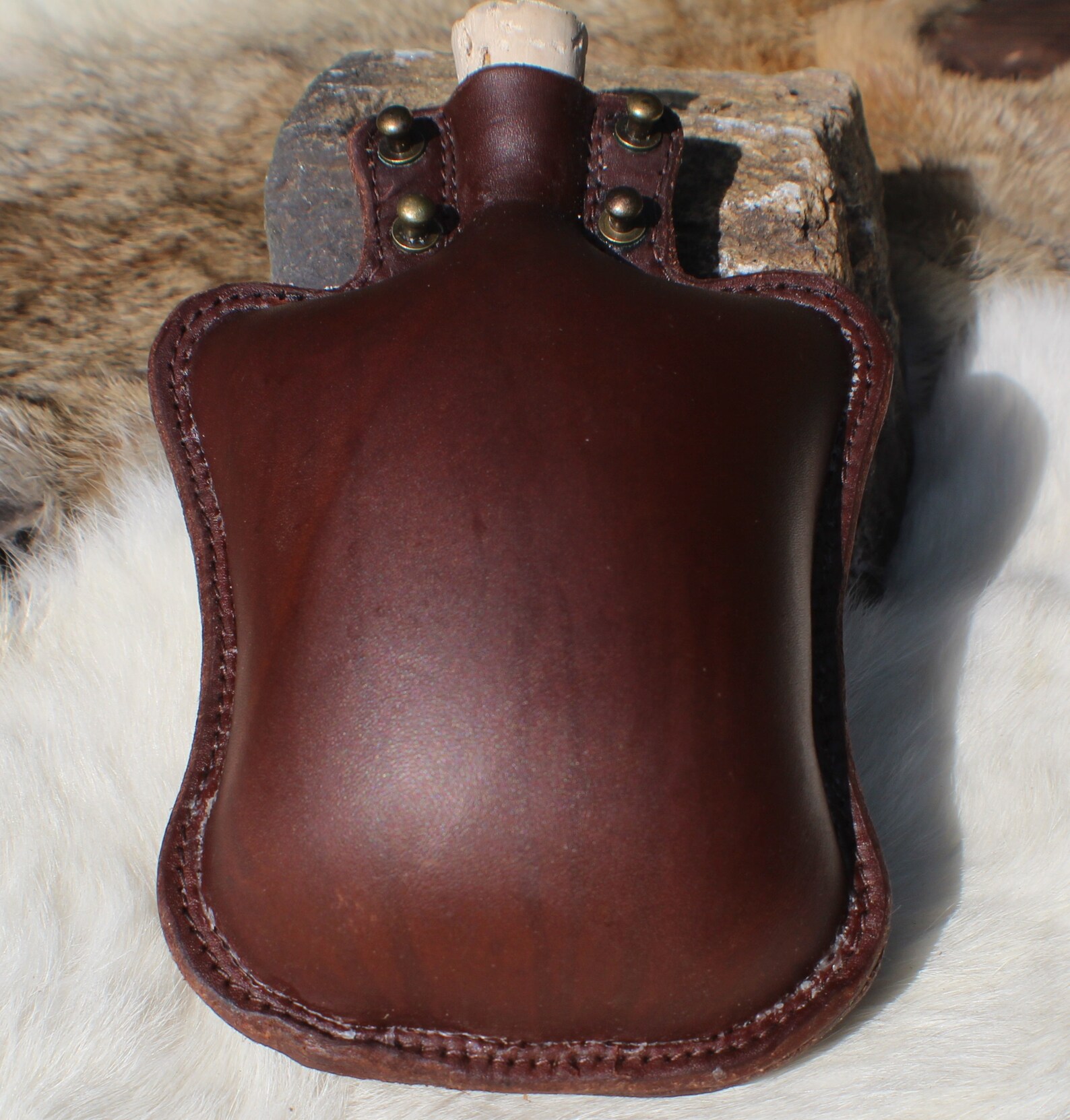 Leather Canteen Etsy