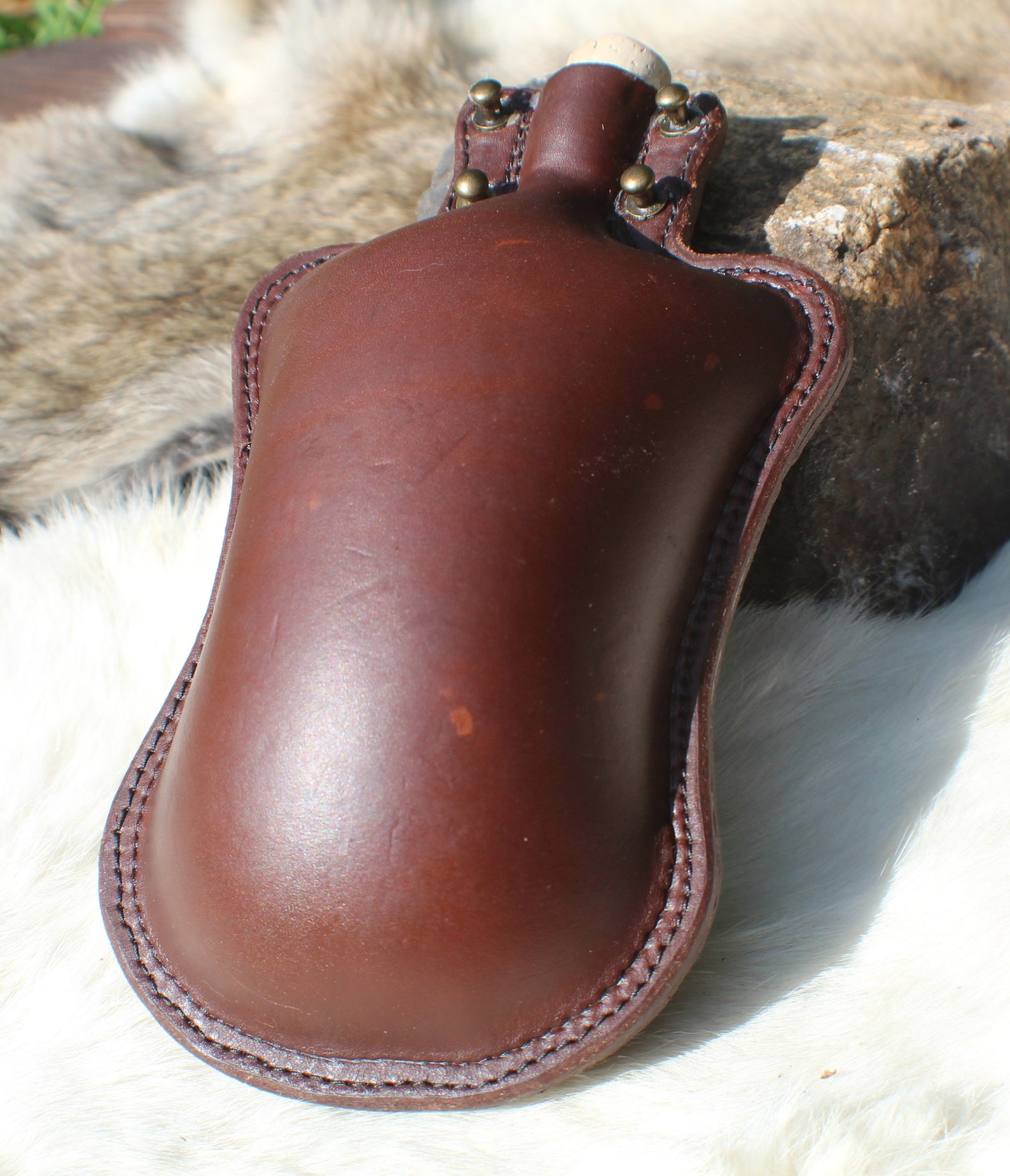 Leather Canteen Etsy