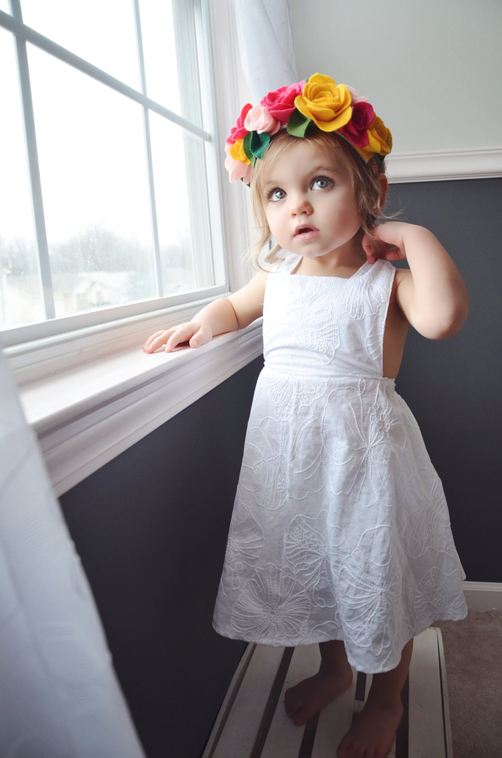 Hawaiian Flower Girl Dresses 