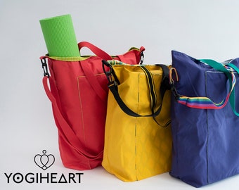 YOGIHEART Yoga Bags | unique items | bright colours | washable in eco quality | big inside and outside pockets