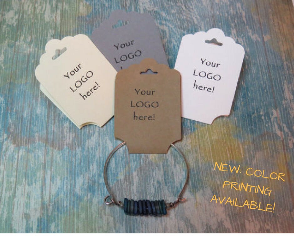 Custom Jewellery Tags Custom Bracelet Tags Custom Necklace Etsy
