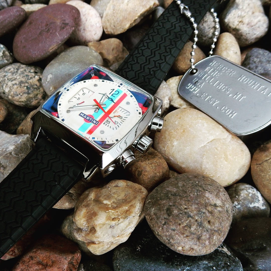 Martini Racing Tag Heuer Monaco Homage 
