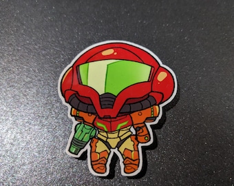 Samus Prime chibi sticker