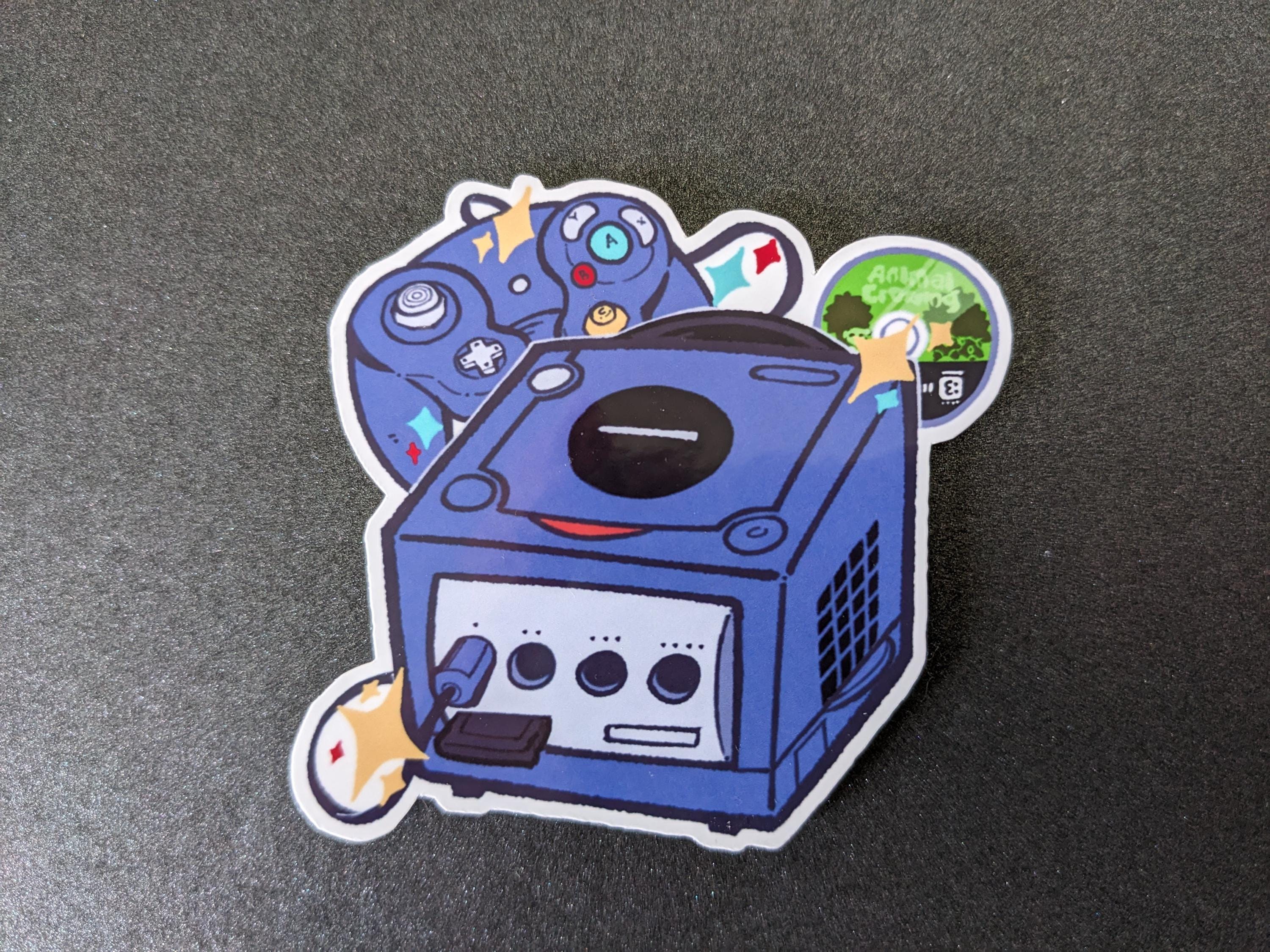 任天堂ゲームキューブ　店舗用ステッカー(シール） Gamecube sticker - Etsy 日本