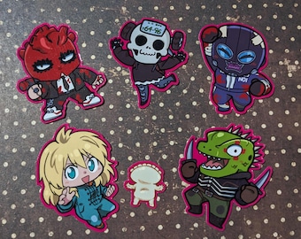 Dorohedoro Chibi sticker set