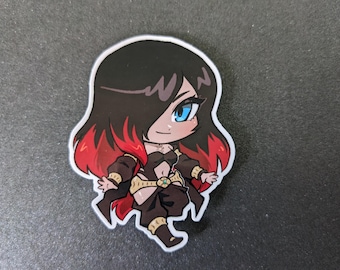 Raven Gravity Rush chibi sticker