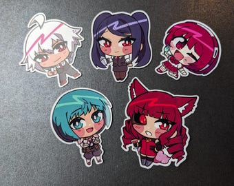 VA-11 Hall-A chibi stickers