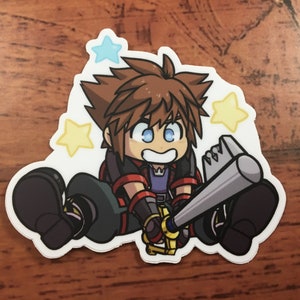 Kingdom Hearts III Sora sticker