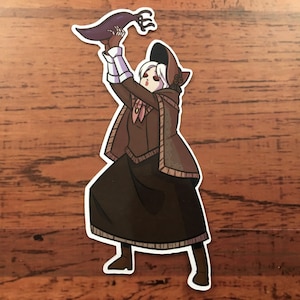 Bloodborne inspired Doll with great one sticker