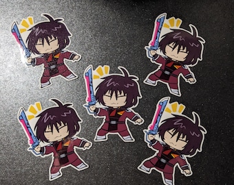 Shinn Auska Gundam SEED FREEDOM chibi sticker