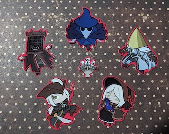 Bloodborne chibi sticker set