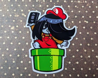 Super Sadako World chibi sticker