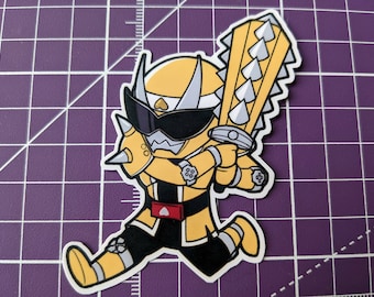 Oni Sister Haruka Don Brothers laminated sticker