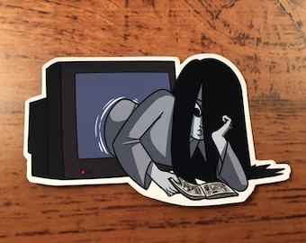 Sadako Ring J-Horror Sitcker