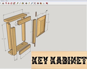 Key Holder Cabinet - Plans