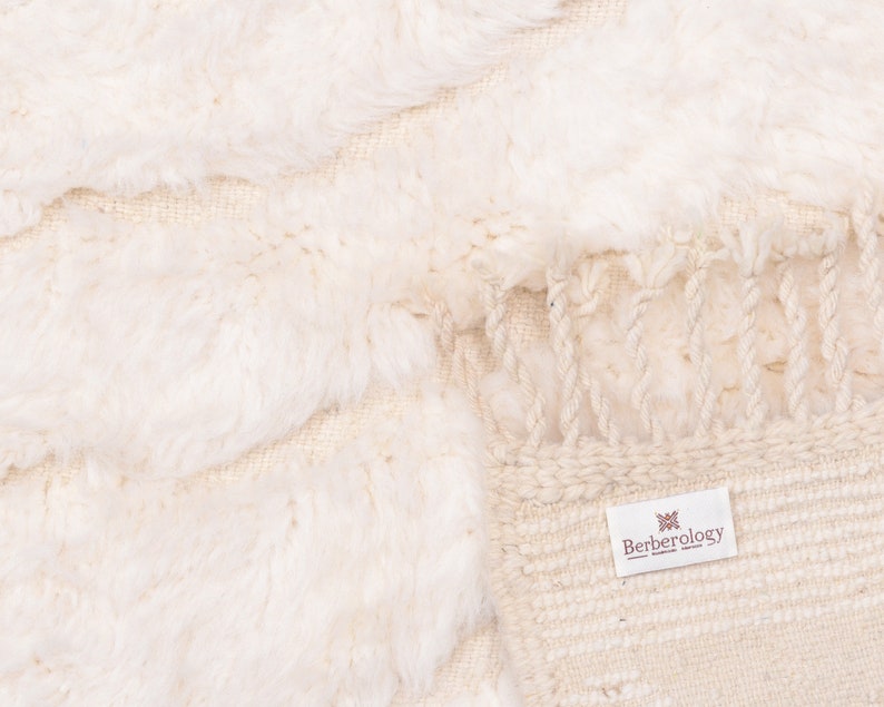 Moroccan Rug 8x10 Offwhite Rug Berber Rug Natural Rug Etsy