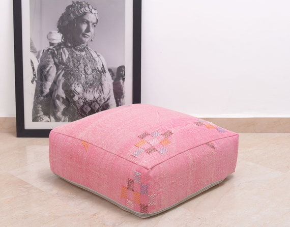 Pouffe Handmade Moroccan Silk