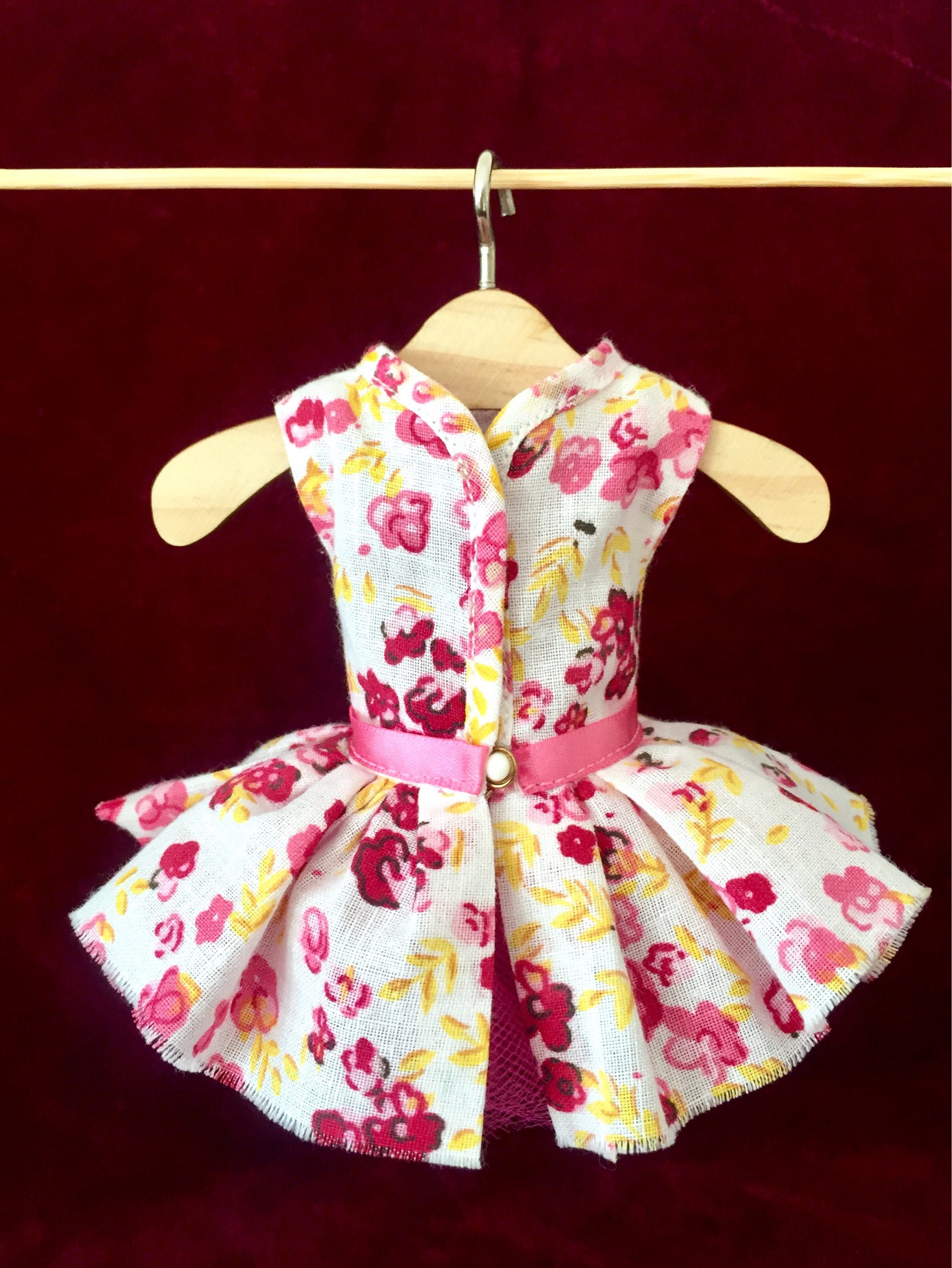 Dress for doll Pattern &amp; tutorial PDF doll clothes sewing | Etsy
