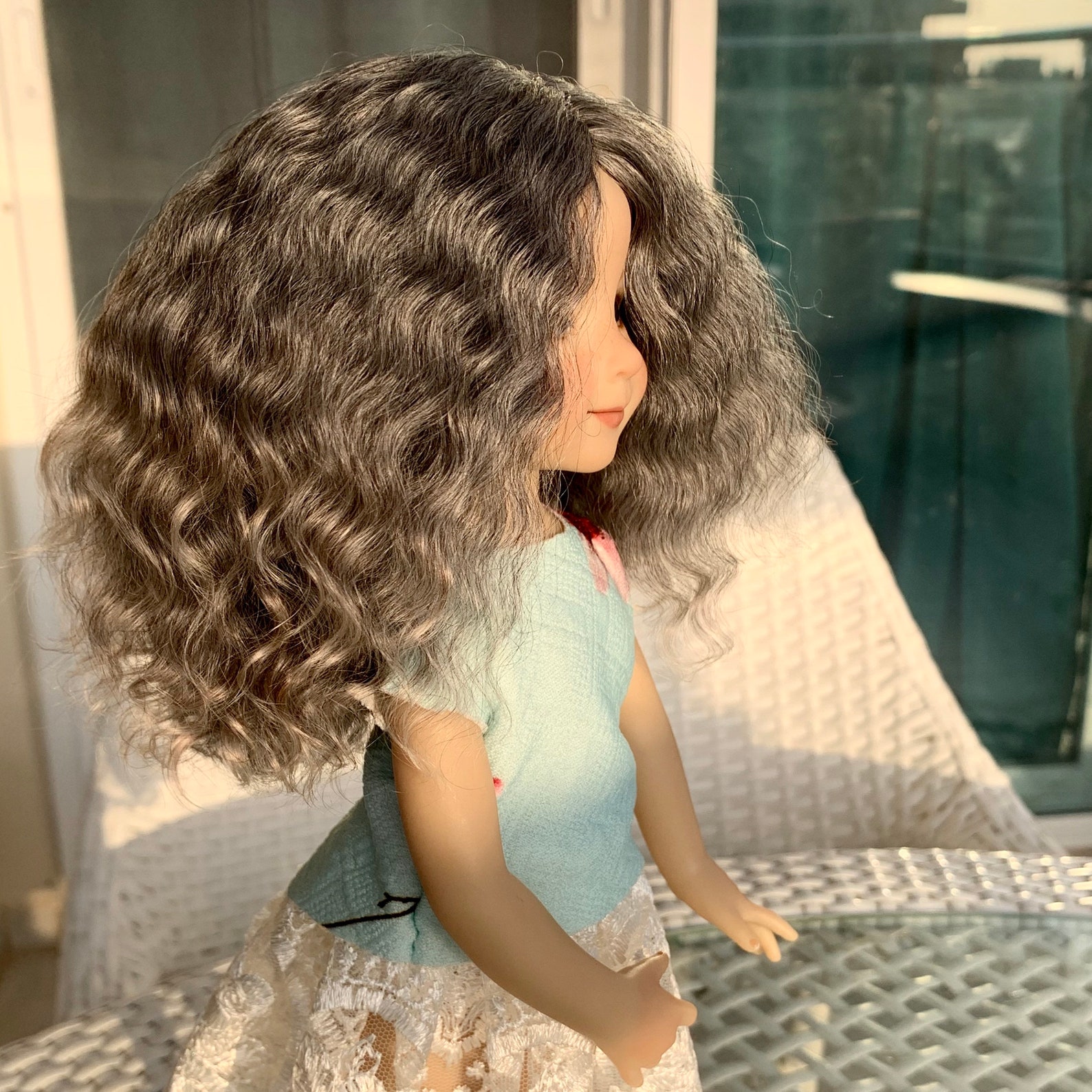 Tutorial How to Make Doll Wig for Vinyl Dolls Such as Dianna Etsy